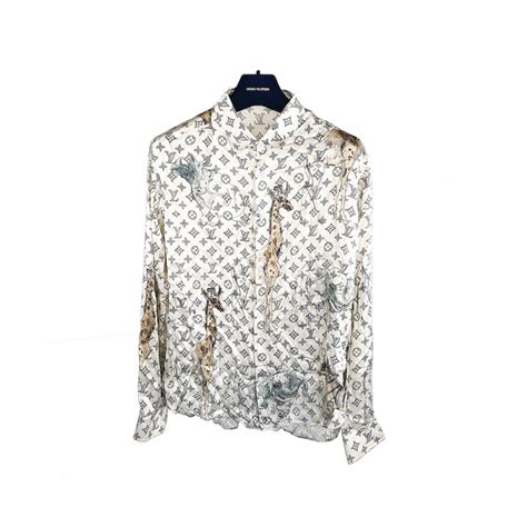 louis vuitton chapman long sleeve button up